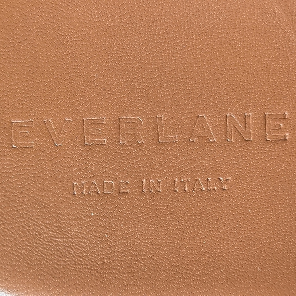 Everlane Italian Leather Wrap Sandals Sz 7 Classic Minimalist Style Adobe Brown - Picture 9 of 12